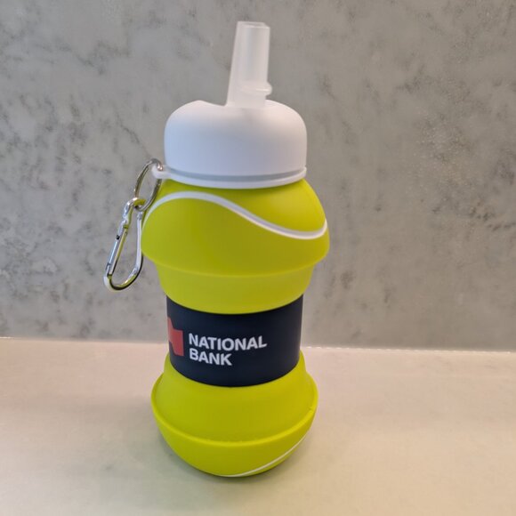 New National Bank Tennis Ball Water Bottle - Picture 2 of 6